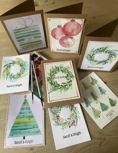 Watercolour Christmas Card Workshop with Rosey Hepworth - 7th December 2025