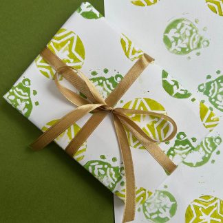 Festive Lino Stamp Giftwrap Workshop with Jenni Stone Designs - 6th December 2025