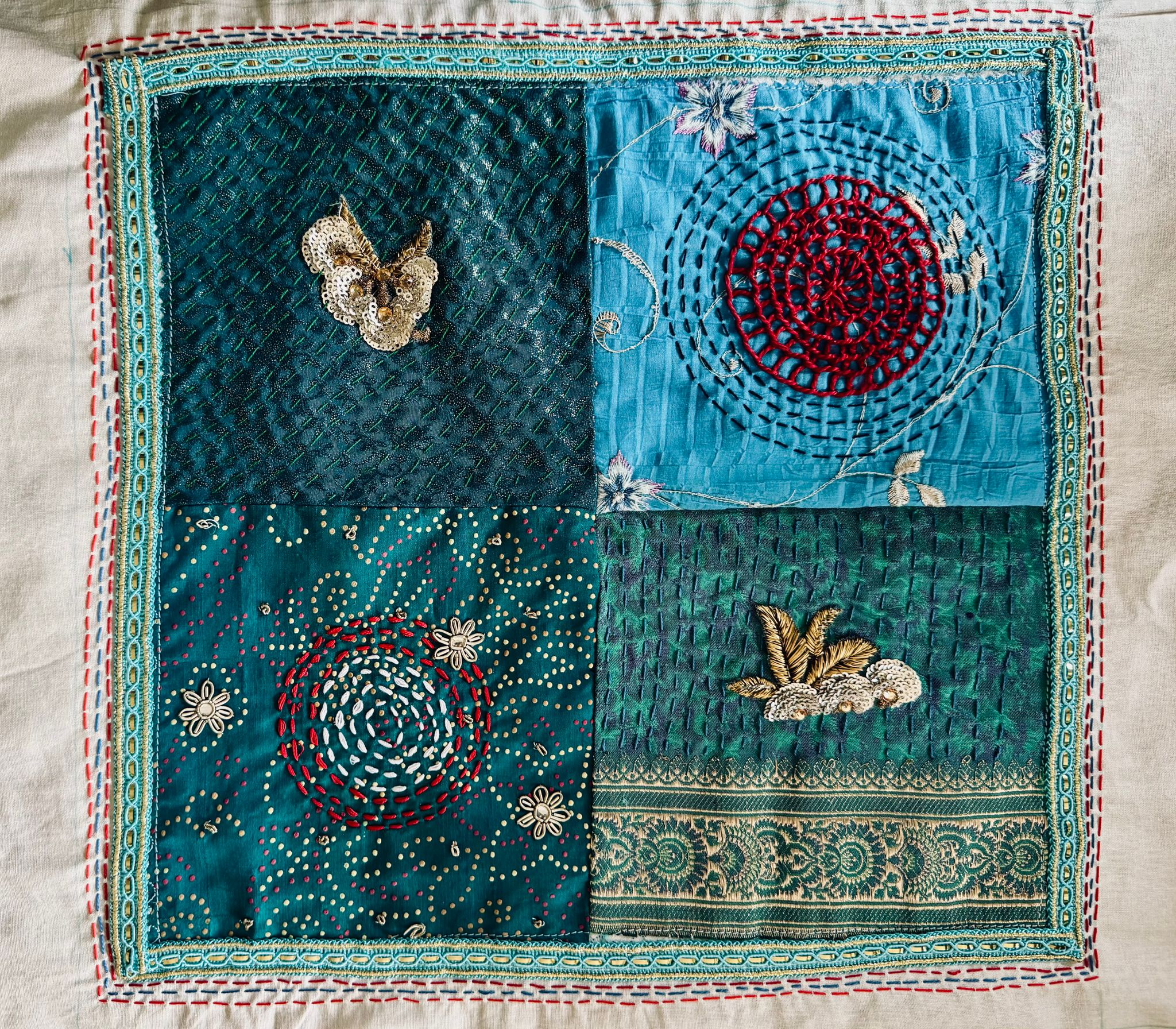 Kantha-Inspired Cushion Cover Workshop with The Manbroiderer - 8th November 2025 - Image 4