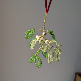 Beaded Mistletoe Workshop with Becky from The Flour Box - Multiple Dates Available