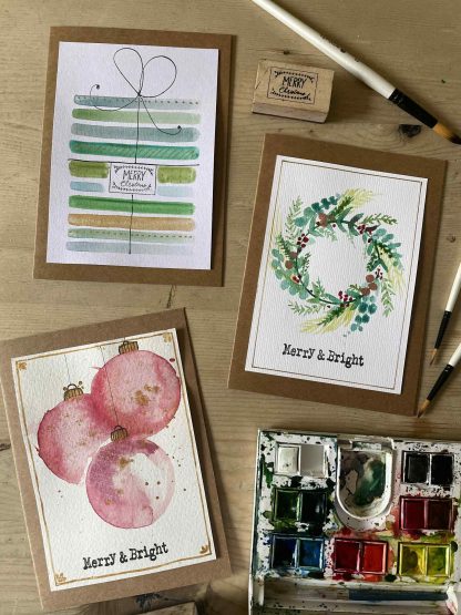 Watercolour Christmas Card Workshop with Rosey Hepworth - 7th December 2025 - Image 3