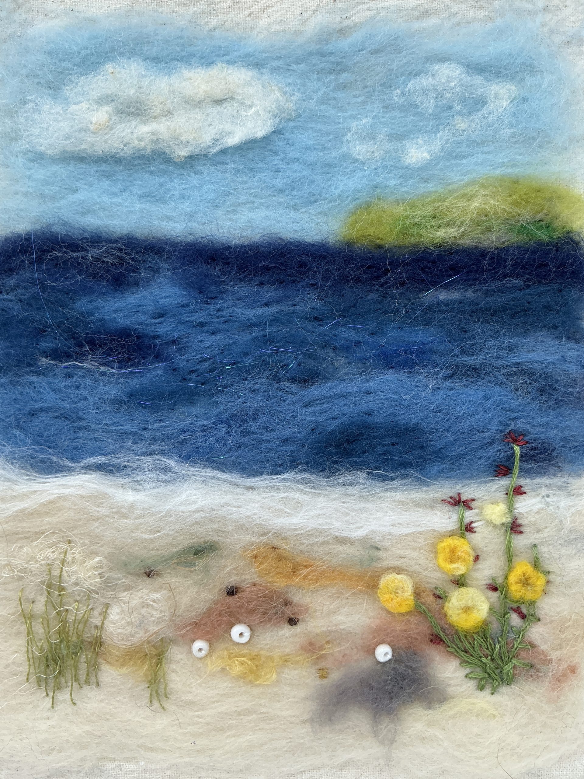 Needle Felted Seascape Workshop with Hobbz Designs - 24th October 2026