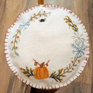 Embroidery Course with Becky from The Flour Box - Autumn Wreath